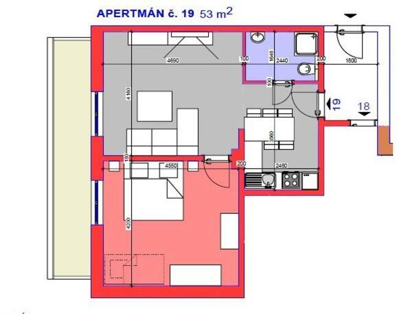 Apartman Pri Jazere Rużomberk Zewnętrze zdjęcie